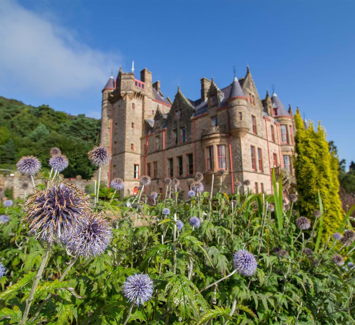 Belfast Castle in Ireland